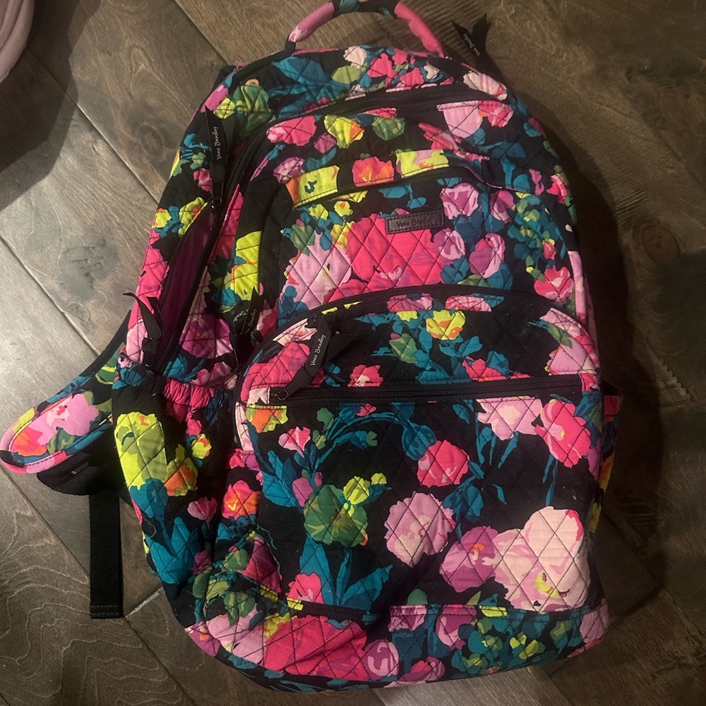 Vera Bradley Colorful Floral Backpack